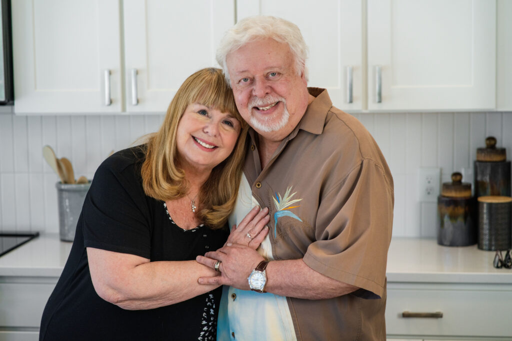 Friendship at Home members, Tom and Janet Holliday